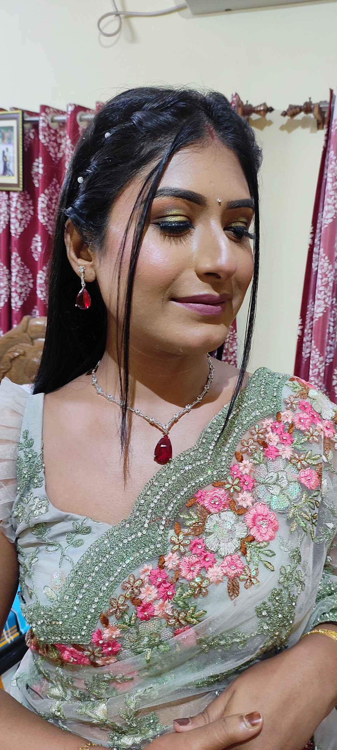 Party makeup done by Nandita's Makeover